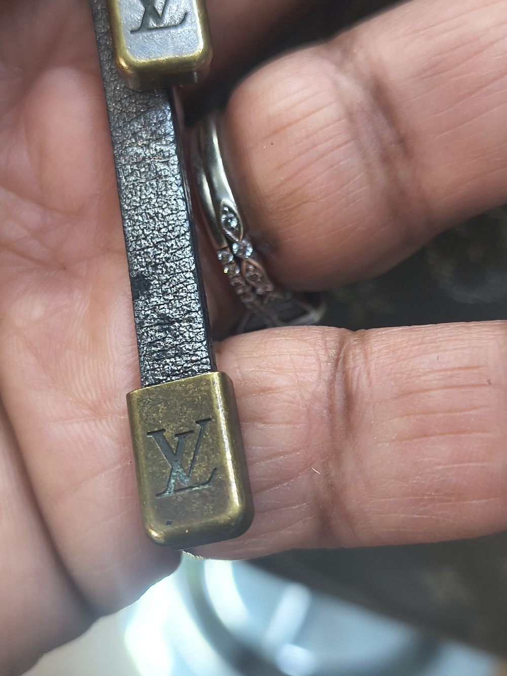 Louis Vuitton Denim Monogram Canvas Shoulder Bag - Picture 9 of 13